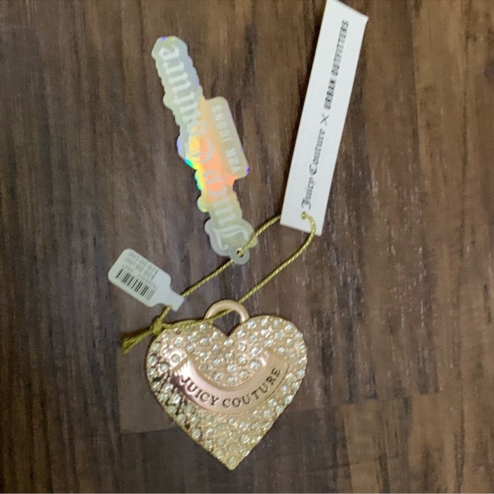 Juicy Couture Christmas tree accessories